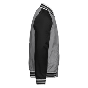 Chaqueta universitaria de alta calidad OEM al por mayor para hombre y mujer, chaqueta de béisbol universitaria para hombre - Product Image 3