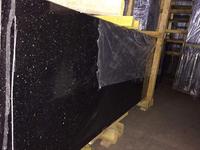 Granit Indien Black Galaxy Premium 100% Naturel Design Moderne Poli Garantie à Vie Durable Taille Personnalisée Installation sur Site