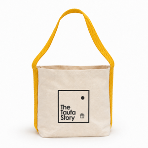 Sac cabas en toile de coton jaune 400 GSM pour le shopping professionnel, imprimé à l'écran - Product Image 1