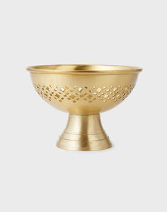 Cuenco decorativo martillado de aluminio de acero inoxidable Estilo moderno Diseñador de lujo Cuenco de nueces de calidad superior para servir - Product Image 6