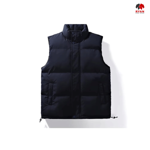 Gilet matelassé décontracté Ryan Pro Gear, gilet matelassé ajusté, gilet matelassé zippé, gilet pour temps froid, gilet pour le style de vie en plein air - Product Image 5