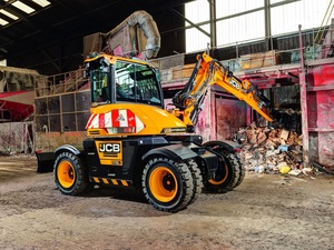 รถขุด JCB JS 160 W แบบมีล้อ ขายส่ง เครื่องยนต์ดีเซลประสิทธิภาพสูง รถขุดเคลื่อนที่สำหรับงานก่อสร้างและโครงสร้างพื้นฐาน - Product Image 4