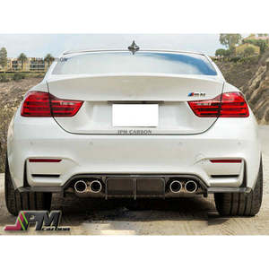 ตัวกระจายคาร์บอนไฟเบอร์ด้านหลังตัววีสำหรับ2014-2020สำหรับ BMW M3 F80และ M4 F82 - Product Image 3