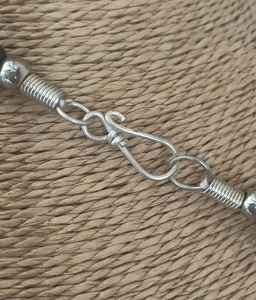 Gargantilla de cristal con cuentas de sodalita de 8mm hecha a mano, collar de piedra de sodalita Natural, joyería artesanal - Product Image 4