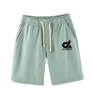 Pantalones cortos casuales de verano de talla grande para hombre, pantalones cortos de algodón pesado con logotipo personalizado para hombre, pantalones cortos de moda para mujer - Product Image 1