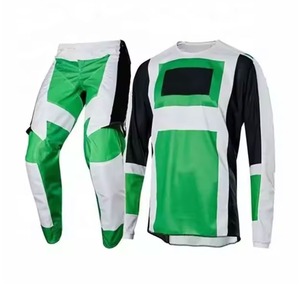 Chaquetas de Motocross Trajes de equitación Jersey todoterreno Ropa 100% Poliéster Sublimado Jersey de Motocross Traje de carreras de motos - Product Image 3