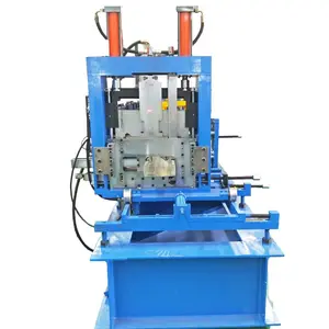 Máquina de formación de rollos de acero en frío, perfil automático, canal c z