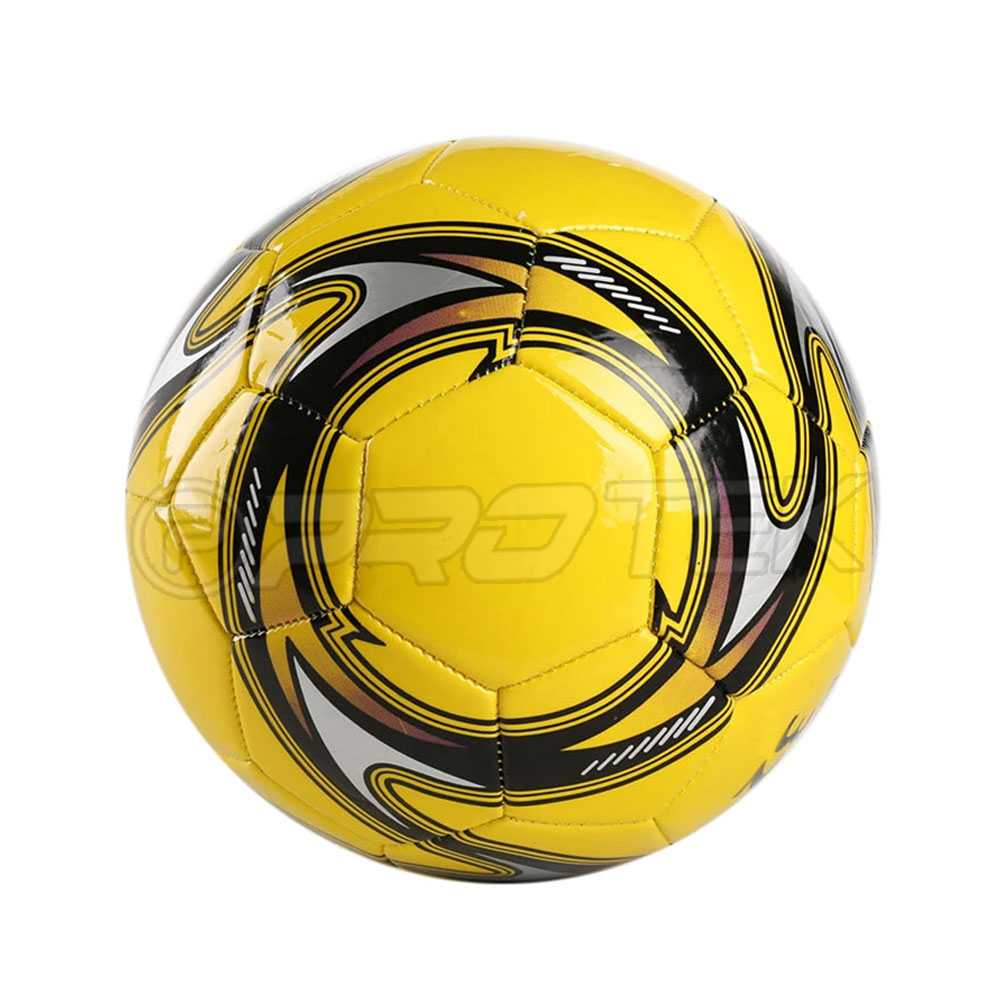 赤と黒のカラー工場卸売価格サッカーボール プライベートラベルロゴ