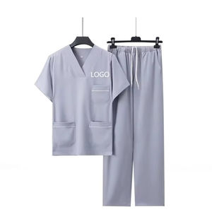 Vêtements d'été en gros, vêtements médicaux les plus vendus, ensembles d'uniformes d'hôpital, nouveau style, tissu doux, tenue de soins infirmiers médicaux - Product Image 6