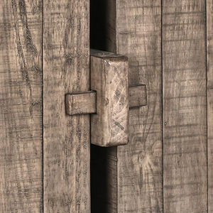 Richest Hard Textured Antique Design Solid Mango <b>Wood</b> Round Shape Top Engaged Style Pedestal Base Bistro Cafe Bar Dining <b>Table</b> - Product Image 6