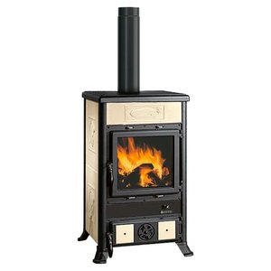 Estufa de Leña Rossella R1 16 Cream Ceramic 9kW 5 Estrellas Modelo 3004102 - Product Image 1