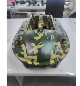 Camouflage Plastic RC Fishing Bait <b>Boat</b> GPS <b>Remote</b> <b>Control</b> Fish Finder 500m Cruise <b>Control</b> LED Lights 4kg Load Capacity One-Key - Product Image 1