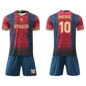 Uniforme de fútbol de alta calidad, sublimación personalizada, 100% poliéster, venta al por mayor - Product Image 5