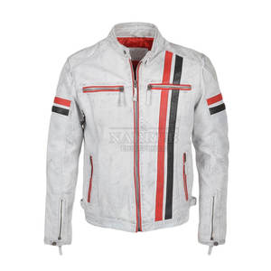 Concevez votre propre veste de moto personnalisée pour hommes Veste de moto de haute qualité à prix de gros - Product Image 1