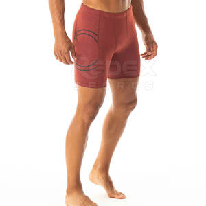 Vêtements d'entraînement Gym Fitness Shorts pour hommes avec compression Short de compression pour hommes en matériau durable sur mesure - Product Image 5