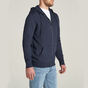 Proveedor de Sudaderas con Capucha Personalizadas para Hombre, con Cremallera Completa, Estampado Bordado en Relieve, Bolsillo Tipo Canguro y Cordón Ajustable - Product Image 4