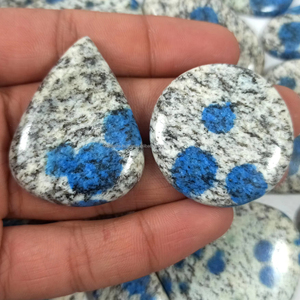 Cabujón de jaspe K2 Natural de alta calidad, pulido a mano, piedras preciosas semipreciosas sueltas, regalo de joyería hecho a mano para ella - Product Image 3