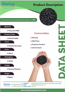 Producto ABS de alta calidad negro reciclado de pellets de Premium - Product Image 2