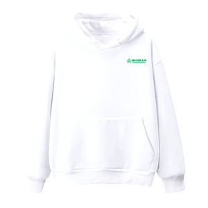 Sweat-shirt à capuche unisexe coupe classique en molleton 100 % coton épais, épaules tombantes, confort thermique, écologique - Product Image 6