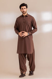 Customized OEM <b>Men's</b> <b>Shalwar</b> <b>Kameez</b> Personalized Plain Solid Color Casual Traditional Muslim Clothing at an Price - Product Image 4