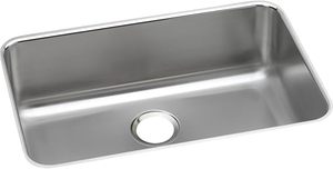 Évier classique Lustertone à cuvette unique sous le comptoir en acier inoxydable Évier de ferme en acier inoxydable - Product Image 3