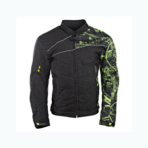Combinaison de course noire personnalisable veste de moto en cuir de protection imperméable à la mode vêtements de sport cool pour la course de moto - Product Image 6