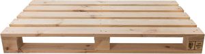 Paleta de luz natural 120 x 60 x 13 cm (L x P x A) – Estilo natural/shabby chic/vintage/construcción de muebles – Estante de paleta – Construcción de cama - Product Image 2
