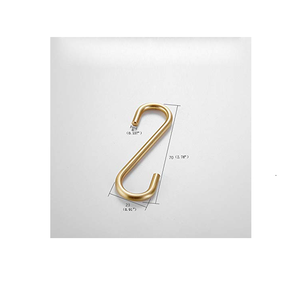 Porte-crochet en laiton pour cuisine et décoration murale et pièce design en laiton à suspendre pour la salle de bain - Product Image 4