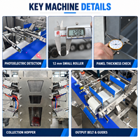 Machine de tri et de comptage automatique de petits sacs, pochettes et sachets YH avec convoyeur à rouleaux