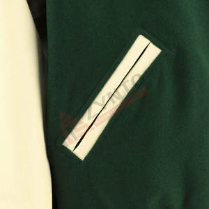 แจ็กเก็ตเลตเตอร์แมนสำหรับผู้ชายเสื้อแจ็คเก็ตมีตัวอักษร - Product Image 5