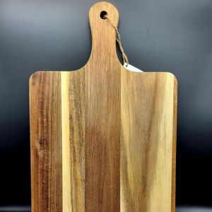 เขียงไม้ไผ่ทนทานเครื่องครัวแบบพรีเมียมพร้อมร่องลึกวัสดุไม้ - Product Image 1