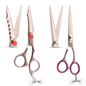 Tijeras de peluquería OEM de fabricante japonés, suministro a granel, 440C, 7 pulgadas, para cortar el cabello, puntas afiladas, mango ergonómico - Product Image 5