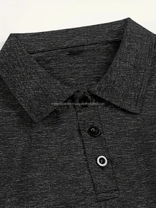 Polo de verano para hombre, camiseta de manga corta con logotipo personalizado, polos largos de peso pesado, polos para hombre - Product Image 2
