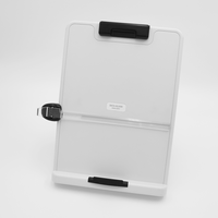 Porte-documents en plastique transparent A4 réglable en hauteur
