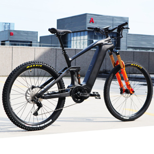<span class=keywords><strong>FOX</strong></span>-bicicleta eléctrica de carbono, suspensión completa, cuadro Bafang M620, 1000W, Middrive - Product Image 2
