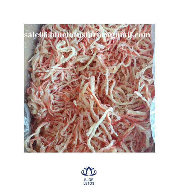 Сушеные измельченные полоски кальмаров, приготовленные на пару с закусками из морепродуктов из кокосовой воды из Вьетнама