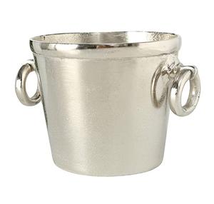 Seau refroidisseur de vin de glace dernière conception avec boucles et poignées fait à la main de haute qualité fini antique seau à glace refroidisseur de vin - Product Image 1