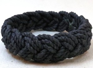 Tobillera de macramé, tobillera de surfista, unisex, pulsera de cáñamo - Product Image 2