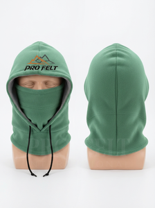 หน้ากากบาลาคลาวาแบบมีฮู้ดปรับได้ ผลิตจากผ้าฟลีซเนื้อนุ่ม สวมใส่สบาย ปักชื่อแบรนด์  จำหน่ายส่ง - Product Image 5