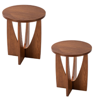 OEM Table d'appoint de salon conçue sur mesure Fourniture directe par l'usine de meubles de table d'appoint en bois naturel au prix le plus bas