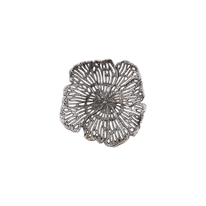 Decoración moderna de alta calidad para el hogar y la Oficina, estatua de cuenco de decoración de pared de flores fundidas de Metal de níquel, escultura de aluminio de Ultimate New - Product Image 1