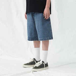 Pantalones cortos cargo de mezclilla streetwear ajuste verano estilo pantalones cortos para hombre precio al por mayor directo de fábrica tamaño personalizado disponible - Product Image 3