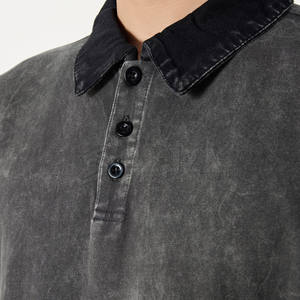 Camisetas Polo lavado ácido último diseño Camisetas Polo lavado ácido superventas Camisetas Polo ligeras - Product Image 5