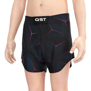 QST alta calidad MMA pantalones cortos poliéster hombres Jiu Jitsu Kimono boxeo ropa deportiva para entrenamiento de lucha Ju Jitsu Kimono De Jiu Jitsu - Product Image 3