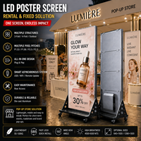 Pantalla LED para Interiores TOPvision P1.86, Cartel Digital a Todo Color, Independiente, Garantía de 2 Años, Alto Brillo