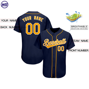 2023 maillot de baseball de conception professionnelle de haute qualité pour hommes vêtements de sport les plus vendus - Product Image 4