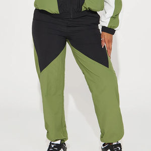 Ensemble de survêtement décontracté pour homme en coton 100% tricoté, coupe-vent, 2 pièces, séchage rapide, design imprimé sans couture - Product Image 4