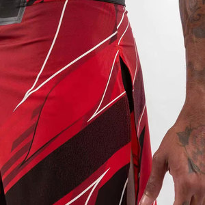 Short MMA à sublimation personnalisé pour adulte pour hommes-Short d'entraînement fitness d'arts martiaux respirant léger 100% polyester - Product Image 6