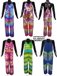 New Fashionable Boho Aladdin Cotton Jumpsuit | Button-Down Design | Lightweight & Comfortable for Daily or Summer <b>Outfits</b> - Product Image 3