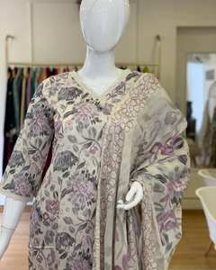 ชุดสูทผ้ามาสลินพิเศษแบบพิเศษพร้อมงานพิมพ์ลายเรียบหรูชุดทำงานชุดปาร์ตี้และงานรื่นเริงทุกวัน - Product Image 2